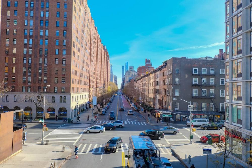 city intersection